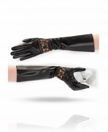 Перчатки Женские 81_UNE_21/BL//11